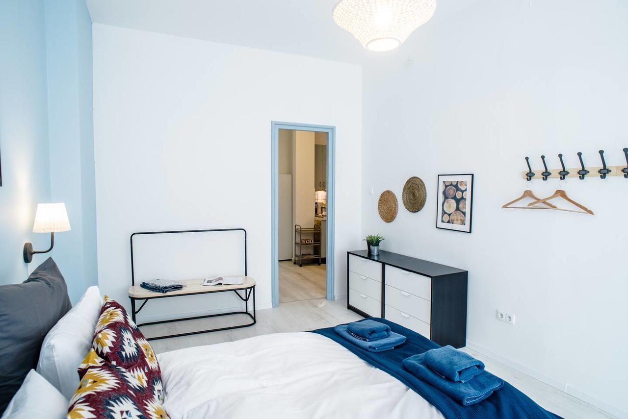 Central New Home With 3 Bedrooms, A/C And Balcony 布达佩斯 外观 照片