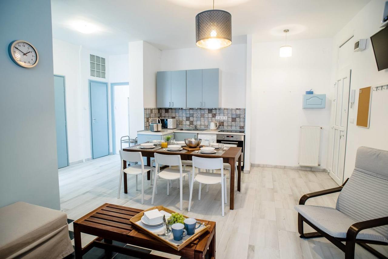 Central New Home With 3 Bedrooms, A/C And Balcony 布达佩斯 外观 照片