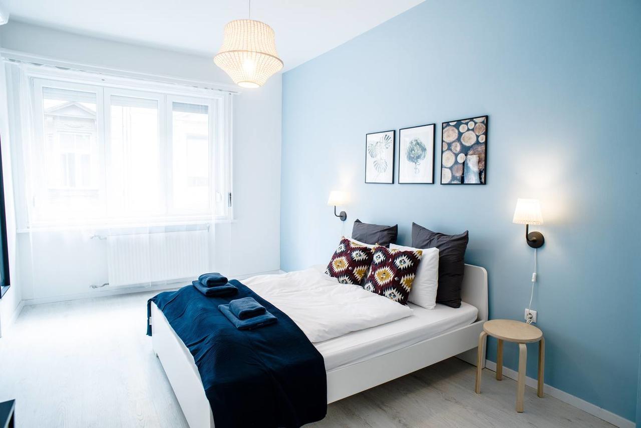 Central New Home With 3 Bedrooms, A/C And Balcony 布达佩斯 外观 照片