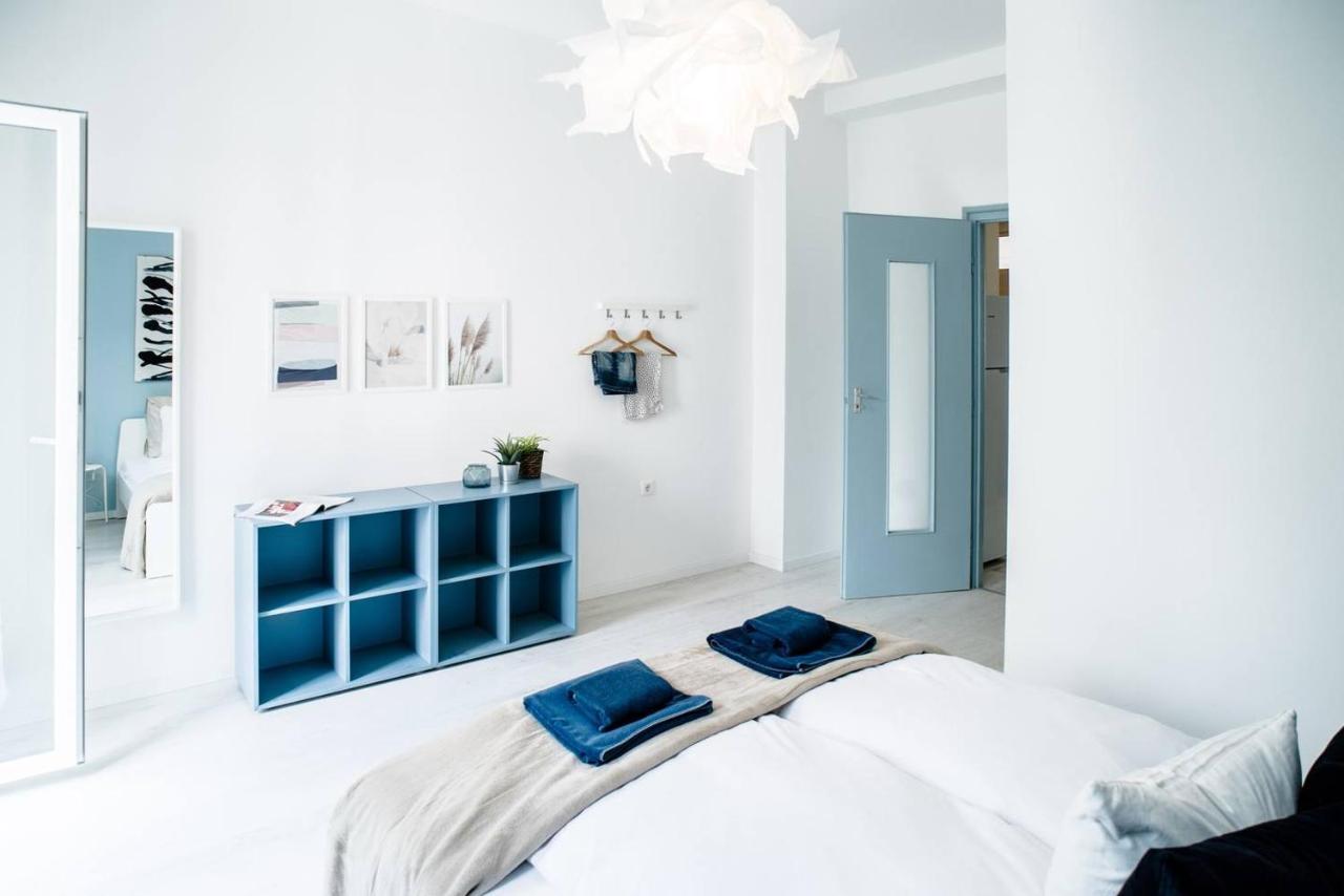 Central New Home With 3 Bedrooms, A/C And Balcony 布达佩斯 外观 照片
